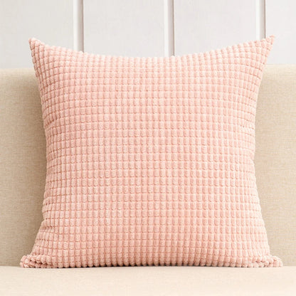 Soft Corduroy Corn Grain Decorative Throw Pillow Cover