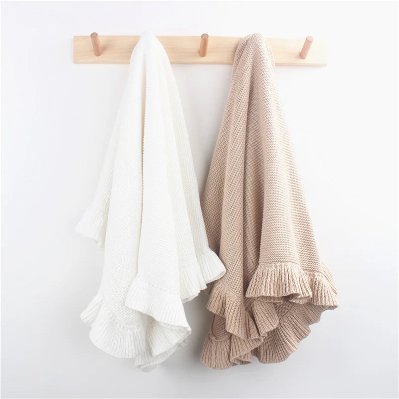 Cotton Knit Baby Blanket