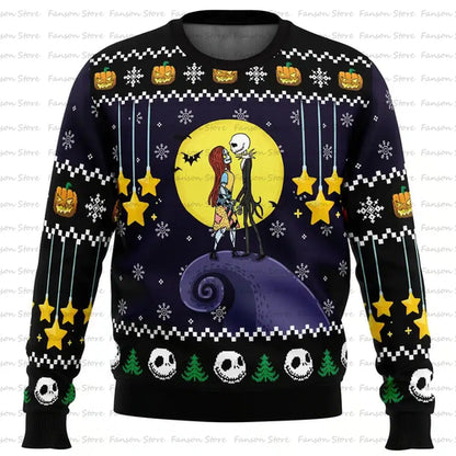 The Nightmare Before Christmas Ugly Christmas Sweatshirt