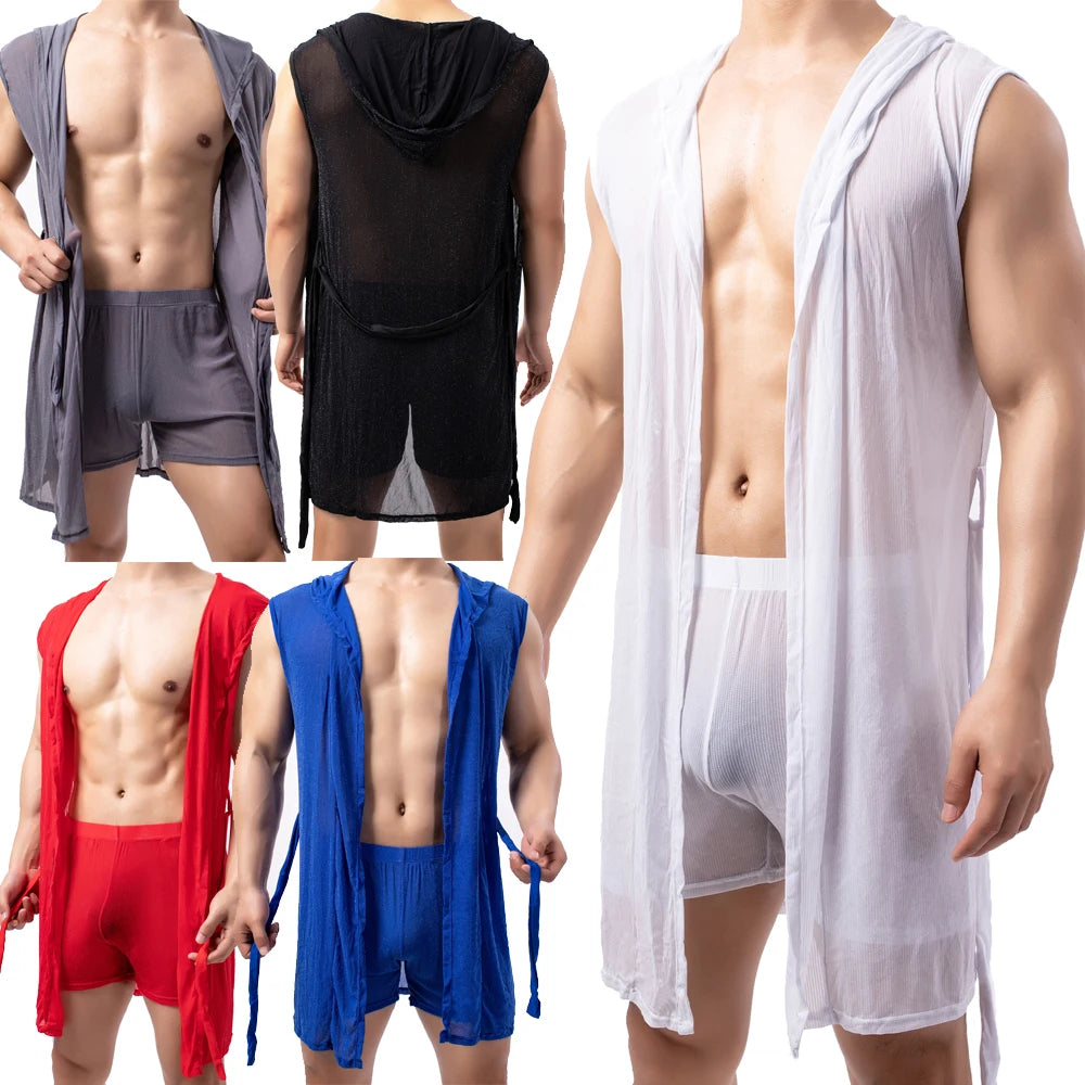 Men Sexy Pajamas Sleepwear