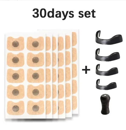 30pcs Square Nose Strips & 4pcs Nose Clips