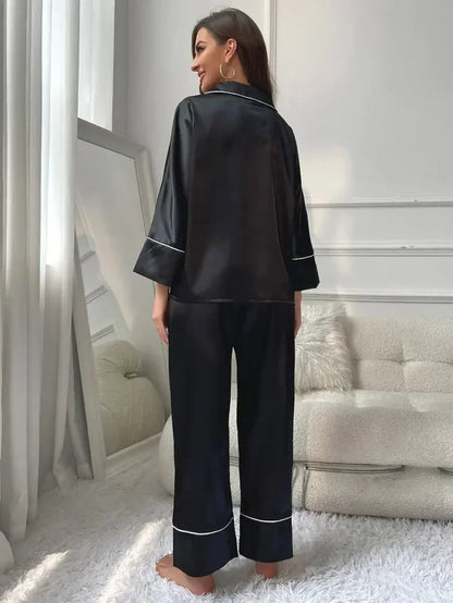 Women's Pajama Set Sleepwear Suit Loungewear