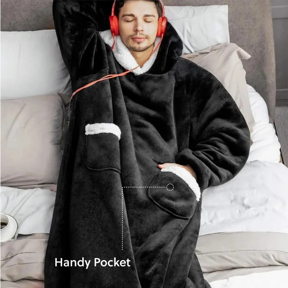 Extra Long Wearable Blankets