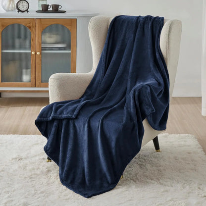 Fleece Blanket Queen Blanket Black