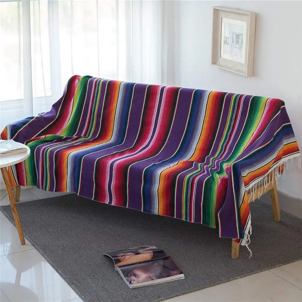 Mexican Tassel Blanket