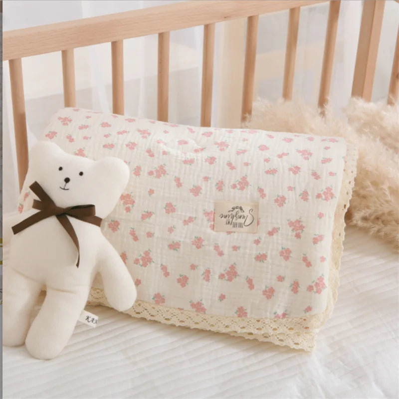 Cotton Padded Baby Blanket