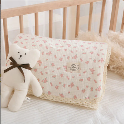 Cotton Padded Baby Blanket