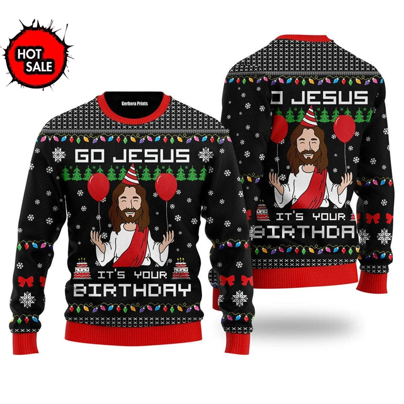 Men Women Holiday Party Xmas Sweatshirts