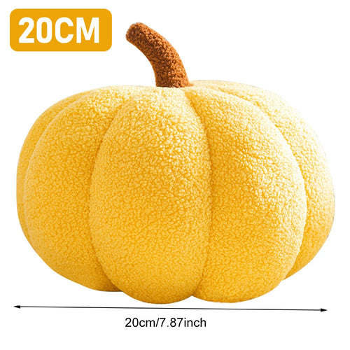 Fluffy Pumpkin Plush Pillow