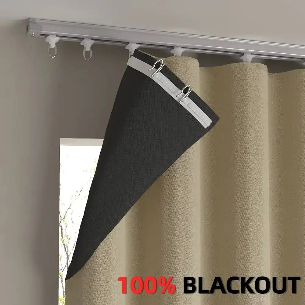Full Blackout Partition Blackout Curtain