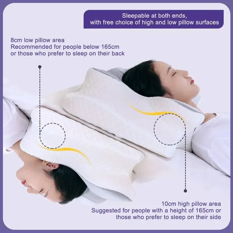 Shaped Memory Foam Pillow