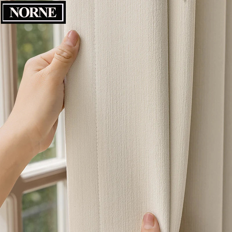 Solid Blackout Curtain for Bedroom