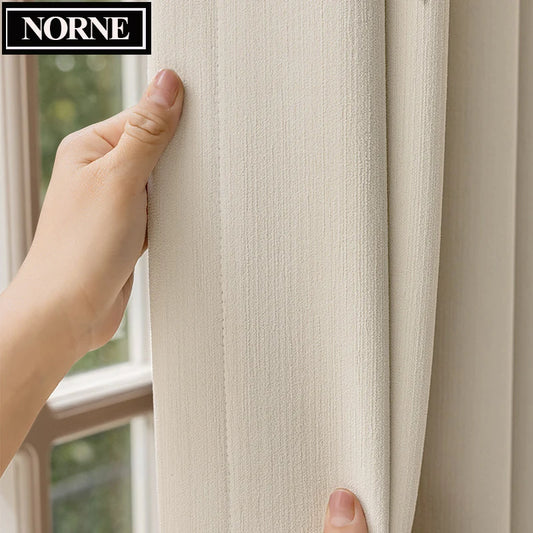 Solid Blackout Curtain for Bedroom