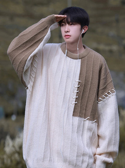 HOUZHOU Knitted Sweater for Men