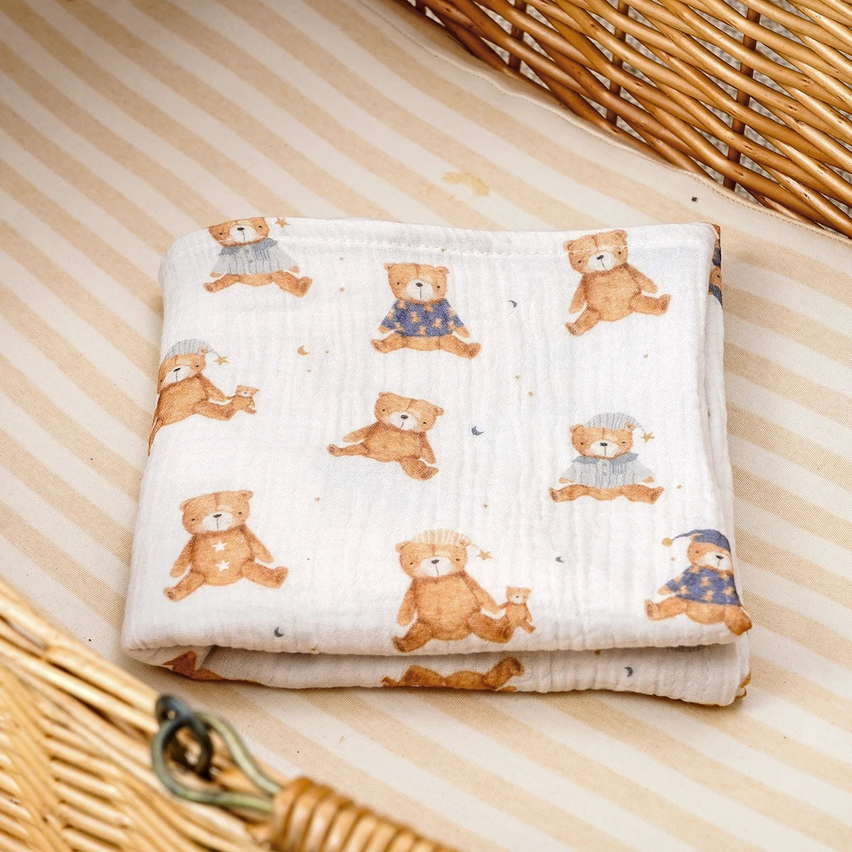 Cotton-Cashmere Baby Blanket