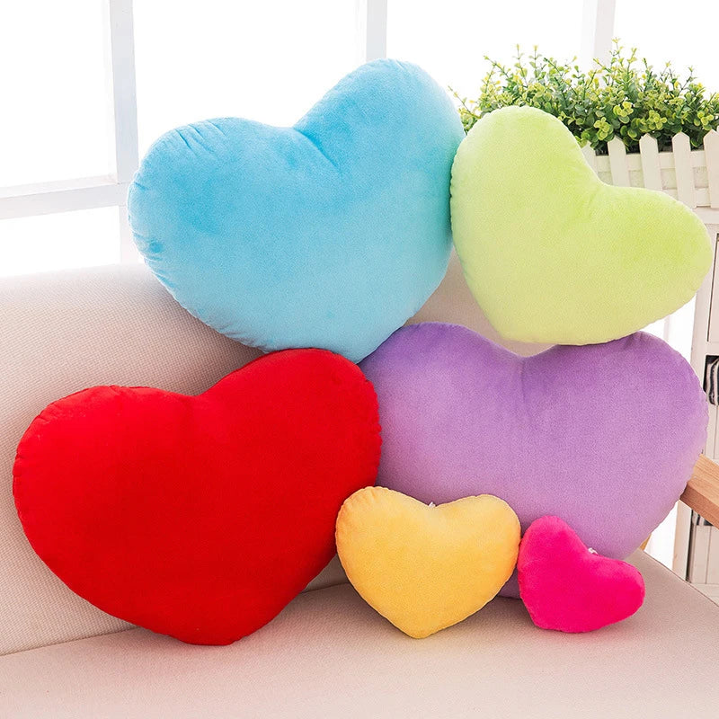 Heart Shape Novelty Throw Pillow