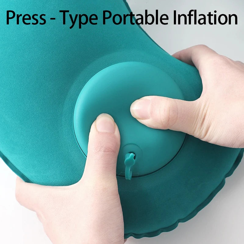 U-Shape Inflatable Travel Pillow