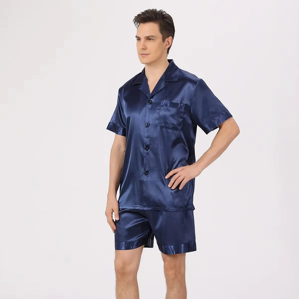 Silk Satin Pajamas for Men