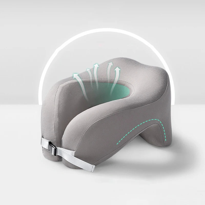 Travel Pillow U-Shape Pure Memory Foam