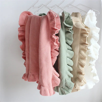 Cotton Knit Baby Blanket
