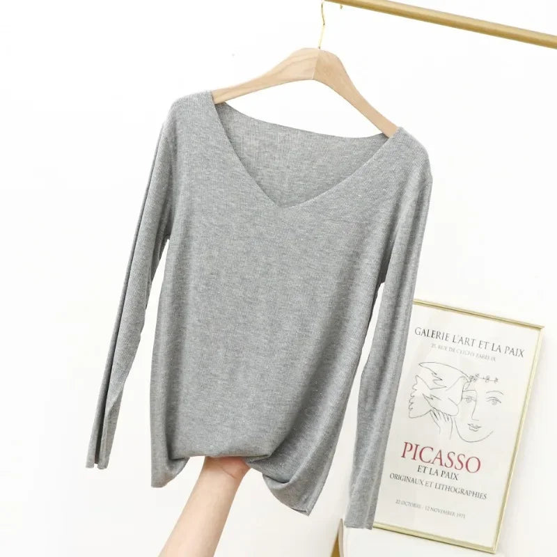 Long sleeved Single Piece Pajama Top