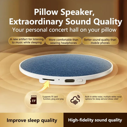 White Noise Pillow Speaker