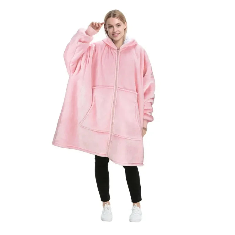 Hoodie Oversized Wearable Blanket