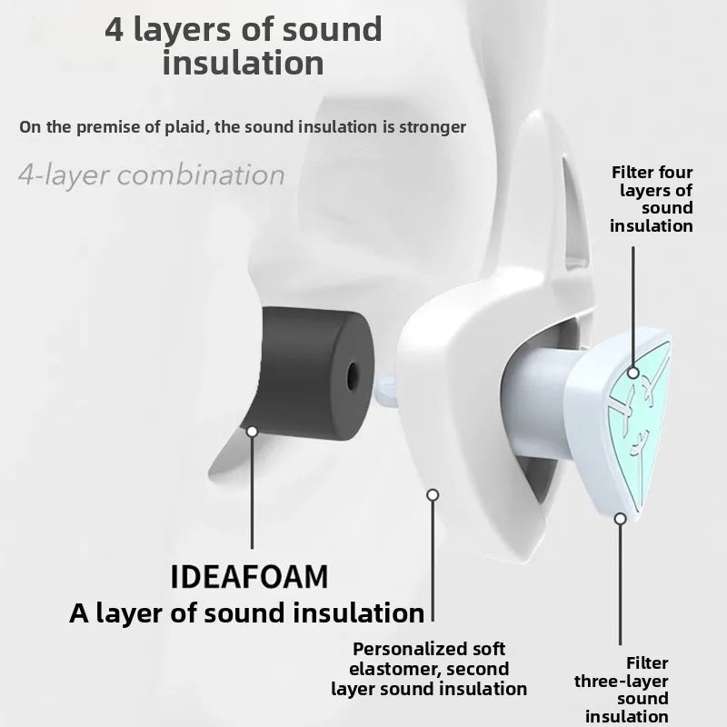 Space Capsule Silicone Earplugs