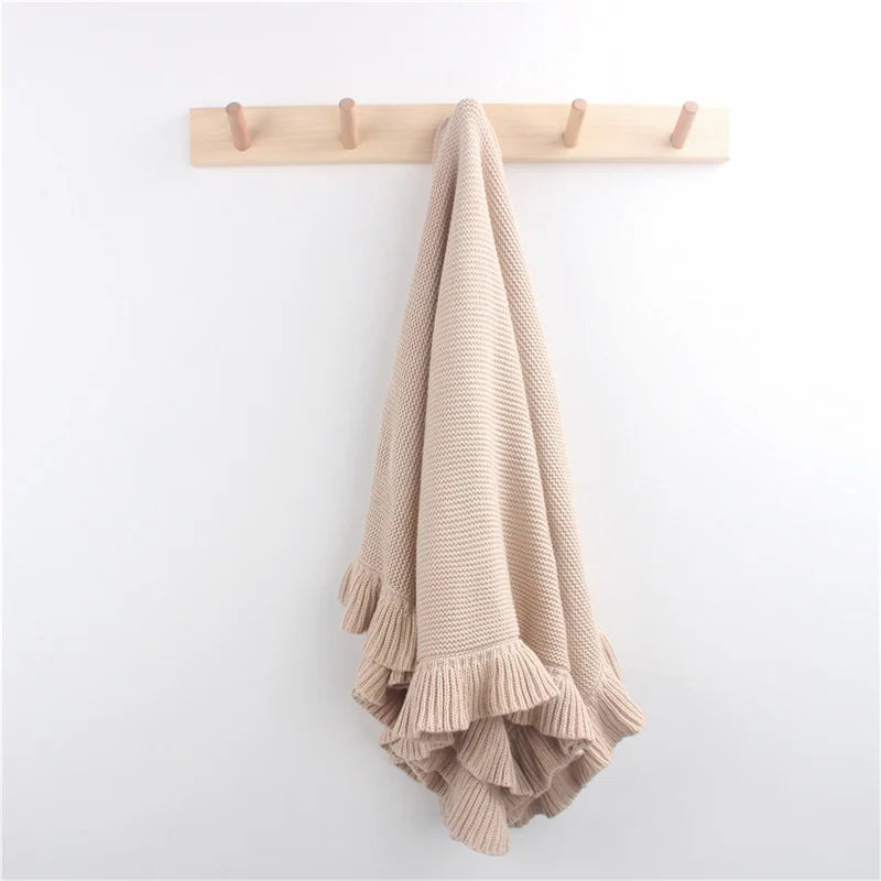 Cotton Knit Baby Blanket