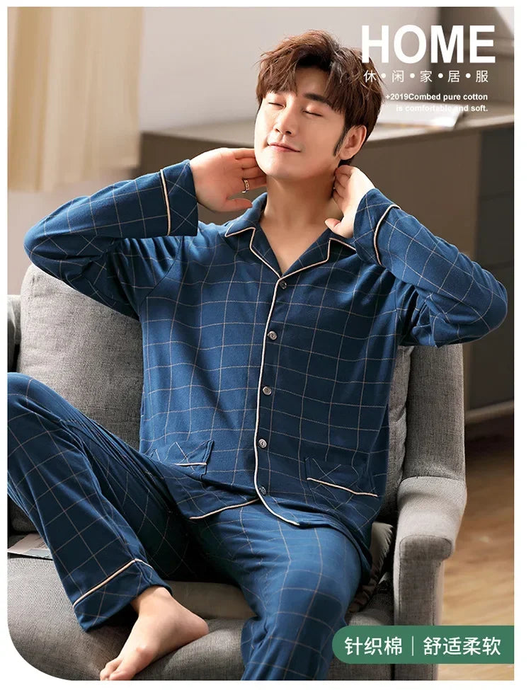 Men's Cotton Pajama Sets