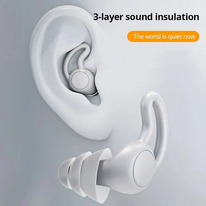 Three-Layer Design Portable White Noise Earplugs