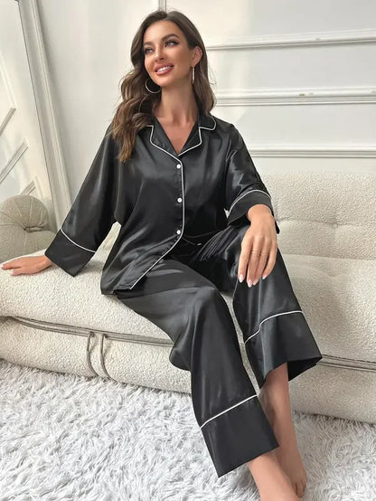 Women's Pajama Set Sleepwear Suit Loungewear