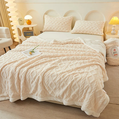 Lamb Wool Blanket Thickened Blanket