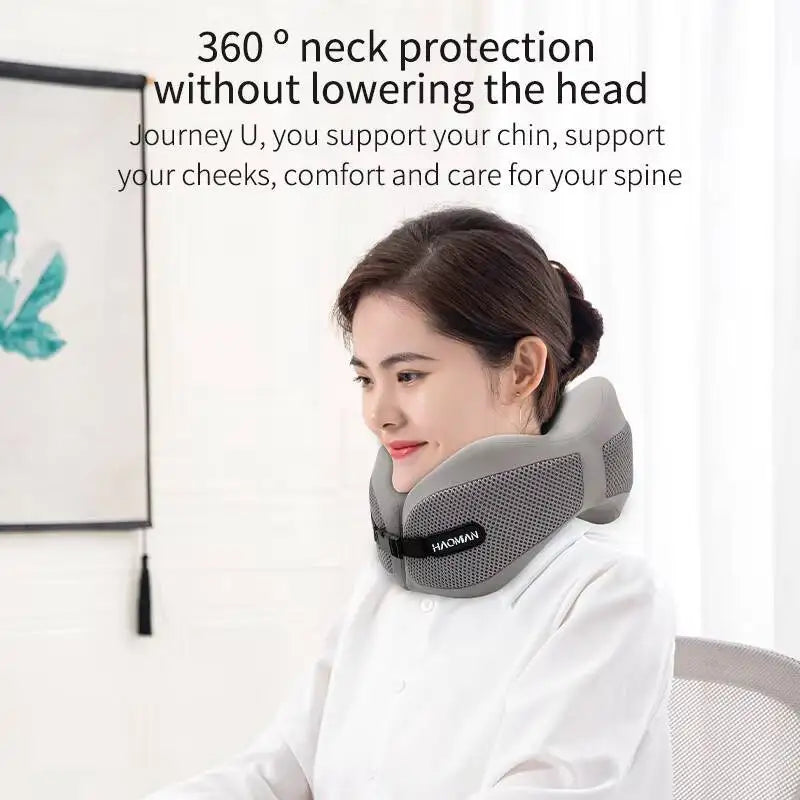 U-Shape Comfort Airplane Travel Pillow