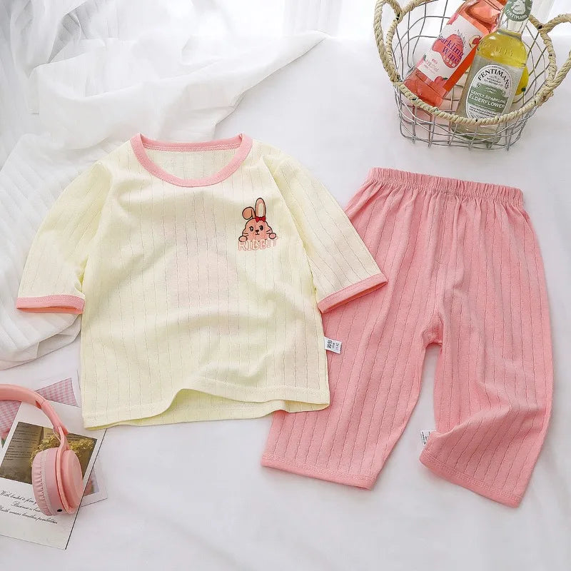 Cotton Child Pajamas Sets
