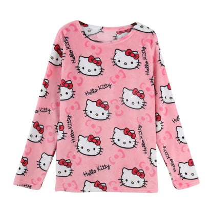 Winter Hello Kitty Pajama Top