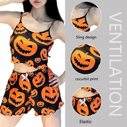 Halloween Pumpkin Loungewear