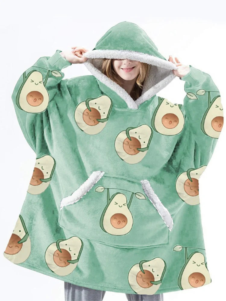 Hoodie Blanket for Women