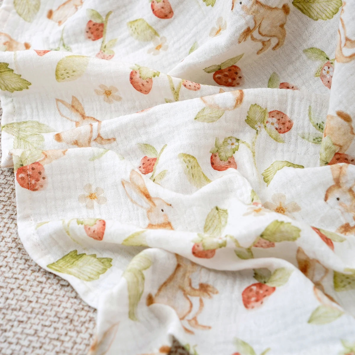 Cotton-Cashmere Baby Blanket
