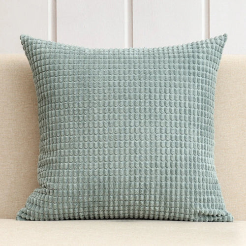 Soft Corduroy Corn Grain Decorative Throw Pillow Cover