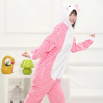 MINISO Hello Kitty Pajamas Party Cosplay Costume