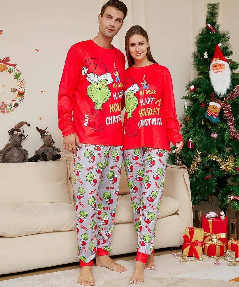 Matching Christmas Family Pajamas - The Grinch