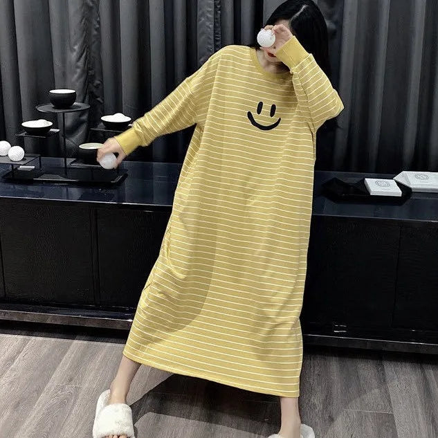 Striped Plus Size Pajamas Women