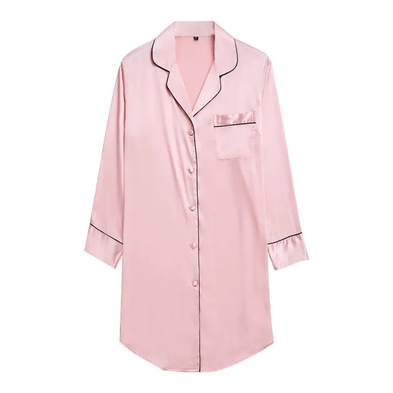 Sleepwear Long Sleeve Pajama Top for Women