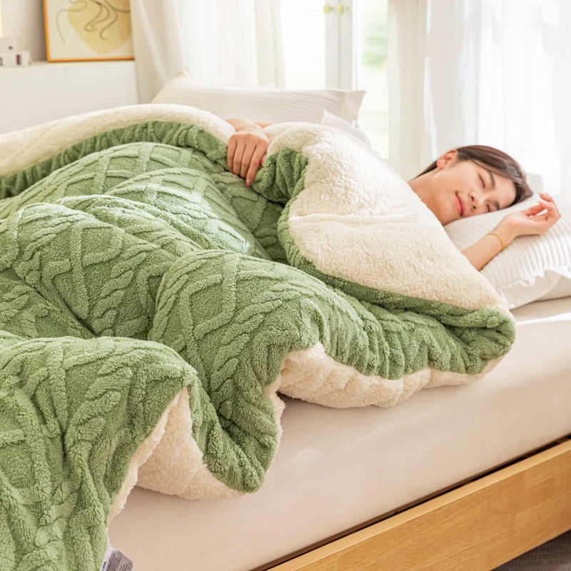 Artificial Lamb Cashmere Weighted Blankets