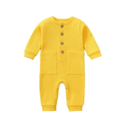 Spring Autumn Newborn Baby Cotton Pajamas