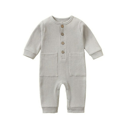 Spring Autumn Newborn Baby Cotton Pajamas