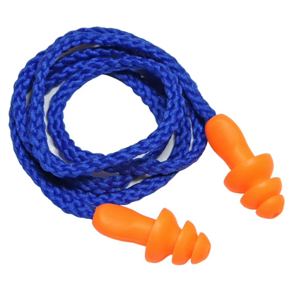 1/5/10Pcs Soft Silicone Corded Earplugs