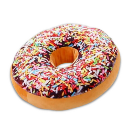 3D Donut Novelty Pillow