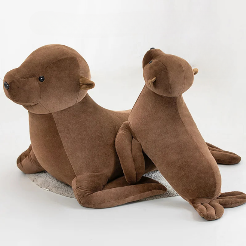 Large Kawaii Sea Lion Novelty Pillow